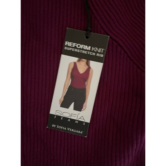NWT sofia vergara 3X knit Bodysuit - Picture 3 of 4